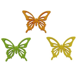 Dekoračné motýliky 4 cm